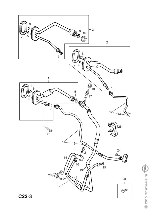 Опель омега б схема кондиционера